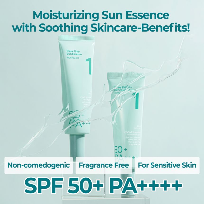 numbuzin - No.1 Clear Filter Sun Essence 50 ml